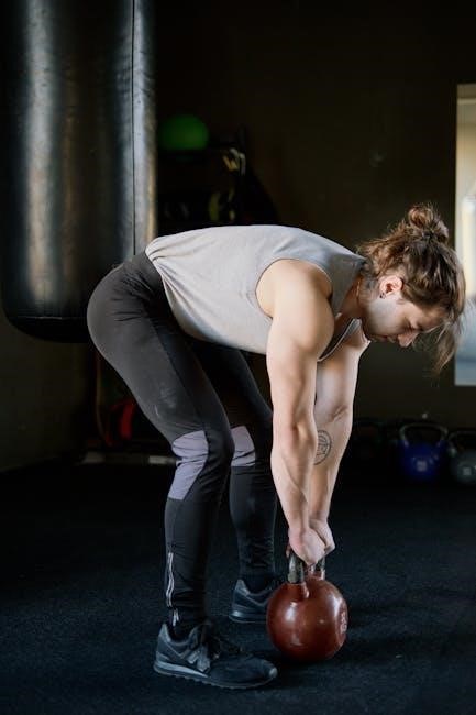 kettlebell exercises pdf